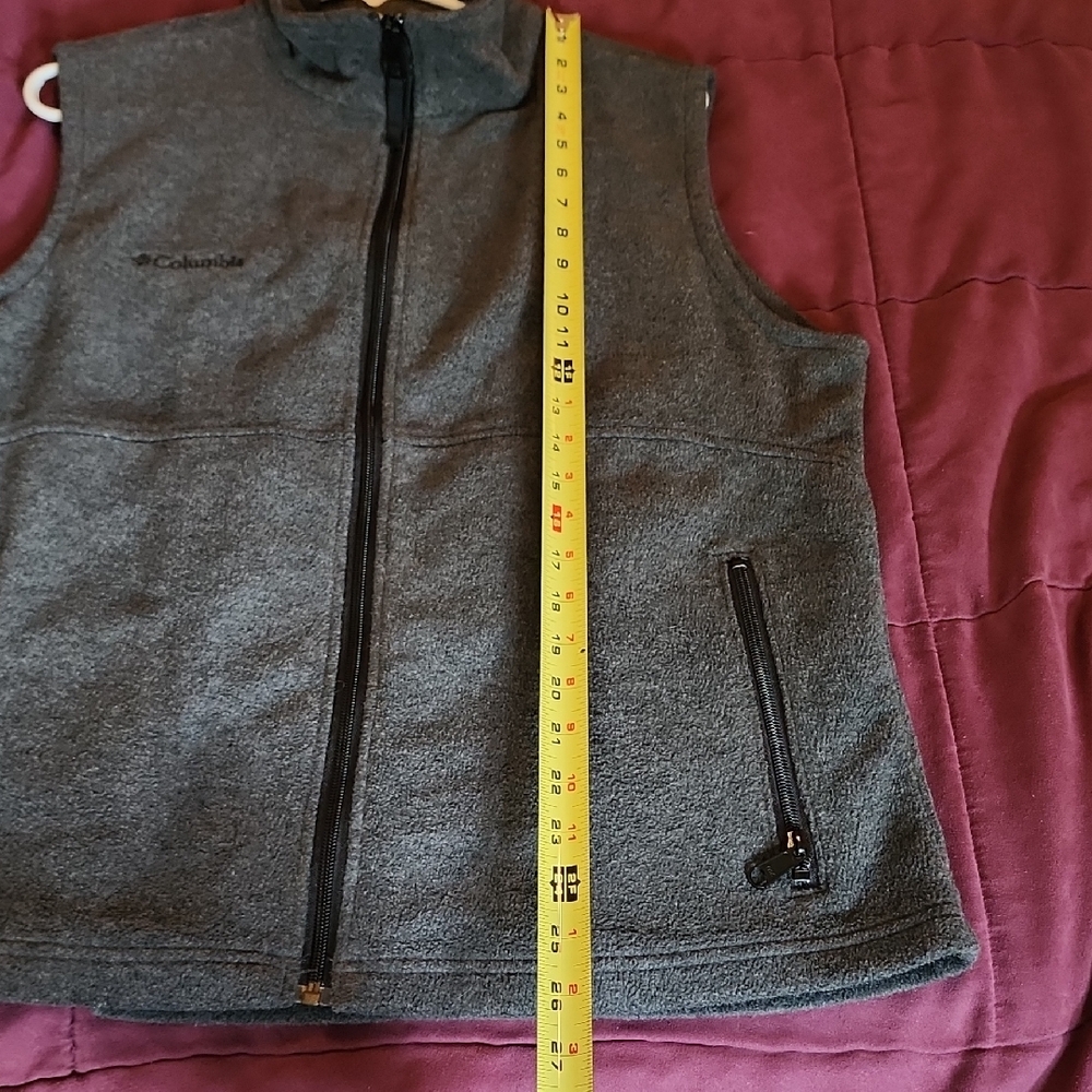 Columbia Gray Fleece Vest - Picture 6 of 10